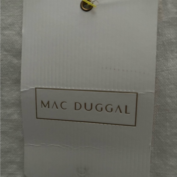 MacDuggal tiiered maxi dress with sequins. - Picture 6 of 6